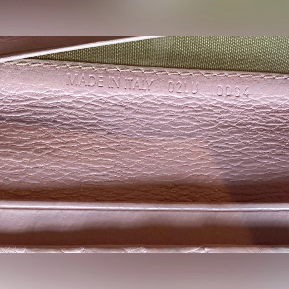Dior Lady Dior pink Wallet